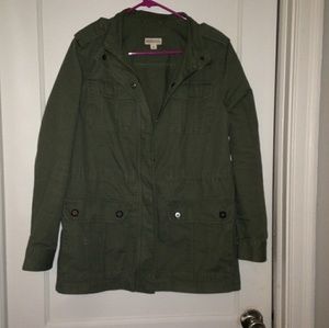 Green light weight jacket